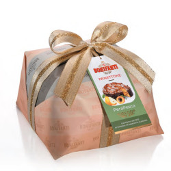 Panettone Bonifanti - Glassato Pera e Pesca - Incartato a Mano - 1 Kg