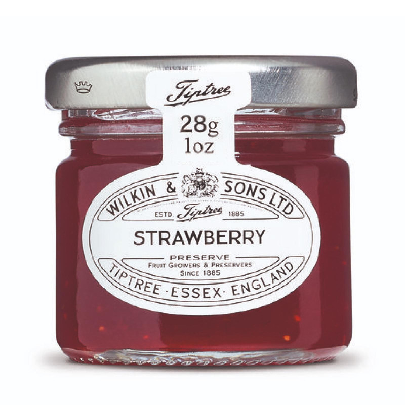 Confettura Wilkin & Sons - Strawberry - Fragole - 24 Vasetti Vetro da 28 g