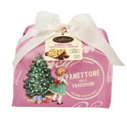 Panettone Caffarel - Panettone Ciliegie E Cioccolato - 1 Kg -...