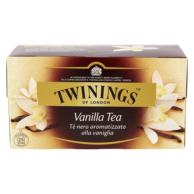 Te' Twinings - Aromatizzati - Vaniglia - 25 Filtri