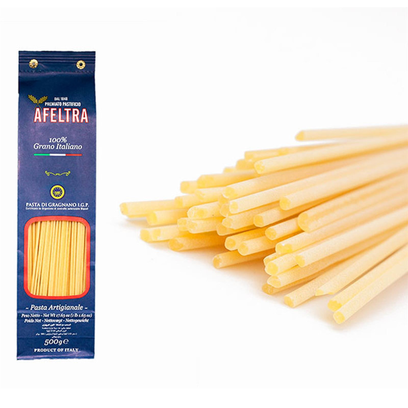 Pasta di Gragnano I.G.P. - Afeltra - Spaghetto alla Chitarra - 500 gr - 100% Grano Italiano