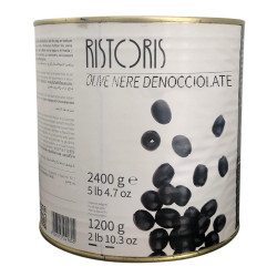 Olive Nere Denoccioalte - Ristoris - Latta da 2400 g