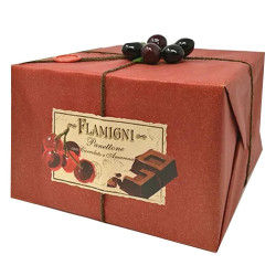 Panettone Flamigni - Panettone Amarena e Cioccolato - Cofanetto...