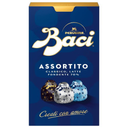 Baci Perugina - Assortiti - Latte, Classici e Fondente - 200 gr