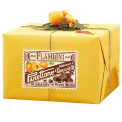 Panettone Flamigni - Panettone Albicocca e Cioccolato - Cofanetto...