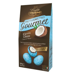 Ovetti Confettati Crispo - Gourmet - Cioccolato Fondente e Cocco - 150 g