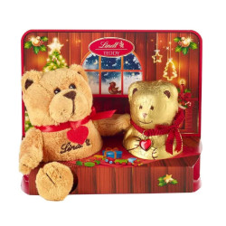 Peluche Orsetto - Lindt - Teddy - Cioccolatini di Cioccolato al Latte - 100  g