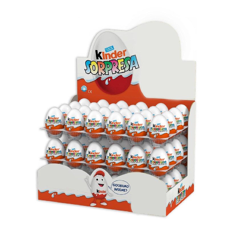 Kinder Sorpresa - Ovetto Espositore da 48 Pezzi