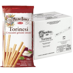 Grissini Mulino Bianco - Torinesi - 350 g - 10 Pacchetti da 24...