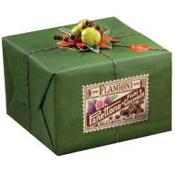 Panettone Flamigni - Panettone Fichi e Cioccolato - Sacchetto Rustico - 1 Kg