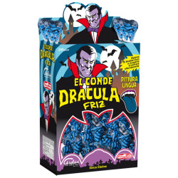 Lecca Lecca - El Conde Dracula - Friz Pittura Lingua - 200 Pezzi - Con Box