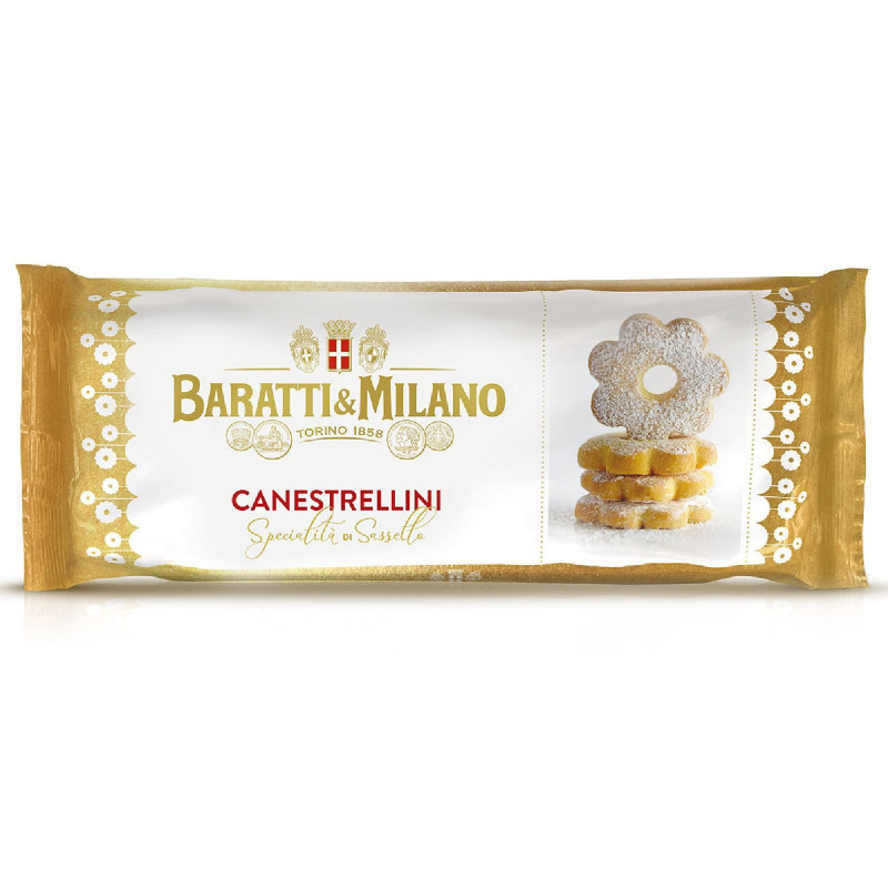 Biscotti Baratti & Milano - Canestrellini Specialità di Sassello - Pacco da 125 g