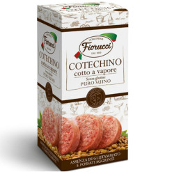 Cotechino cotto a Vapore - Fiorucci - 500 gr