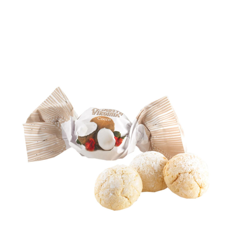 Amaretti Morbidi - Amaretti Virginia - Dolcetti al Cocco - Busta da 900 g