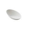 Finger Food Ovale in Polpa di Cellulosa - Colore Bianco - 50 Pz