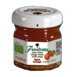 Mini Marmellata Rigoni Di Asiago Bio Fiordifrutta - 25 gr - Arance Amare - 24 Pezzi