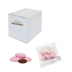 Confetti Maxtris - Rosa - Cioccolato - Confezione da 500 Bustine 5...