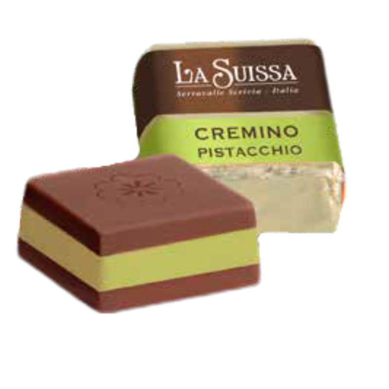 Cioccolatini La Suissa - Cremino Pistacchio - Busta da 1 Kg