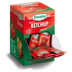 Salsa Ketchup - Develey - Tomato Ketchup - Box 100 Bustine Monodose 15 ml