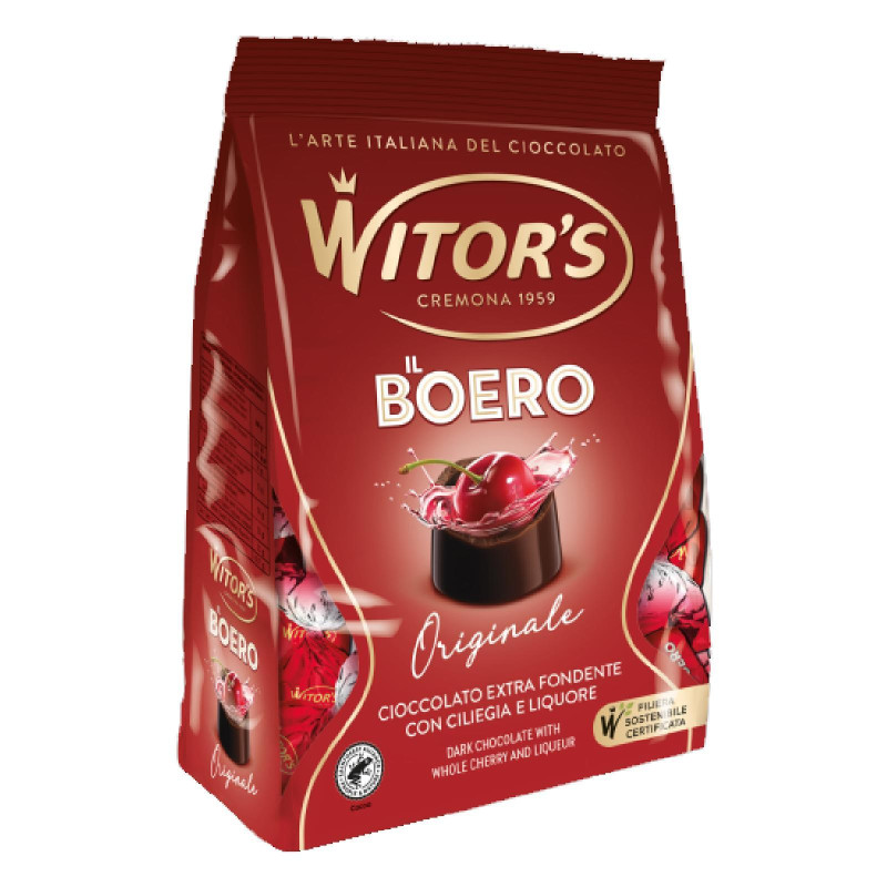 Cioccolatini Witor's - Boero Ciliegia - Busta da 250 gr