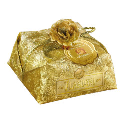 Panettone Flamigni - Panettone Glassato con Mandorle - Linea Oro -...