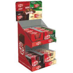 Espositore 4 Gusti - Kit Kat - Barretta di Cioccolato al Latte - 4...