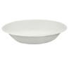 Piatto Fondo Compostabile Bagasse - Colore Bianco - Piatti Fondi - 19 cm - 25 Pezzi