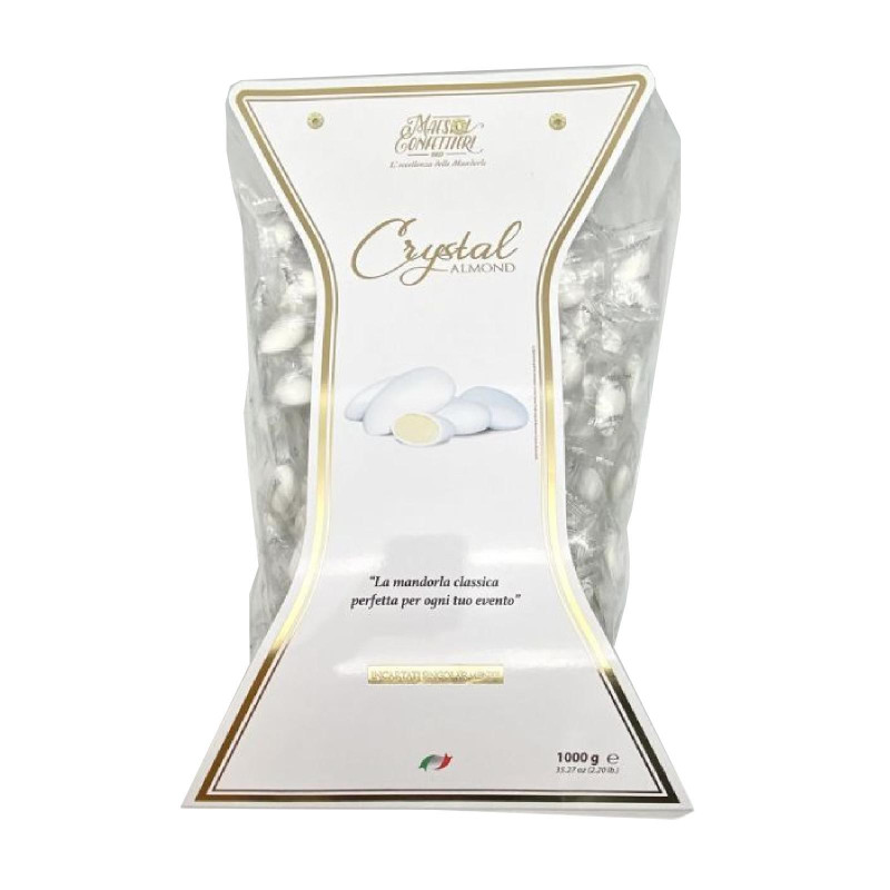 Confetti Maxtris - Crystal Almond - Classico - Incartati 1 Kg