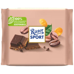 Tavoletta Ritter Sport - Fondente Caffe' Crisp  - Cioccolato...