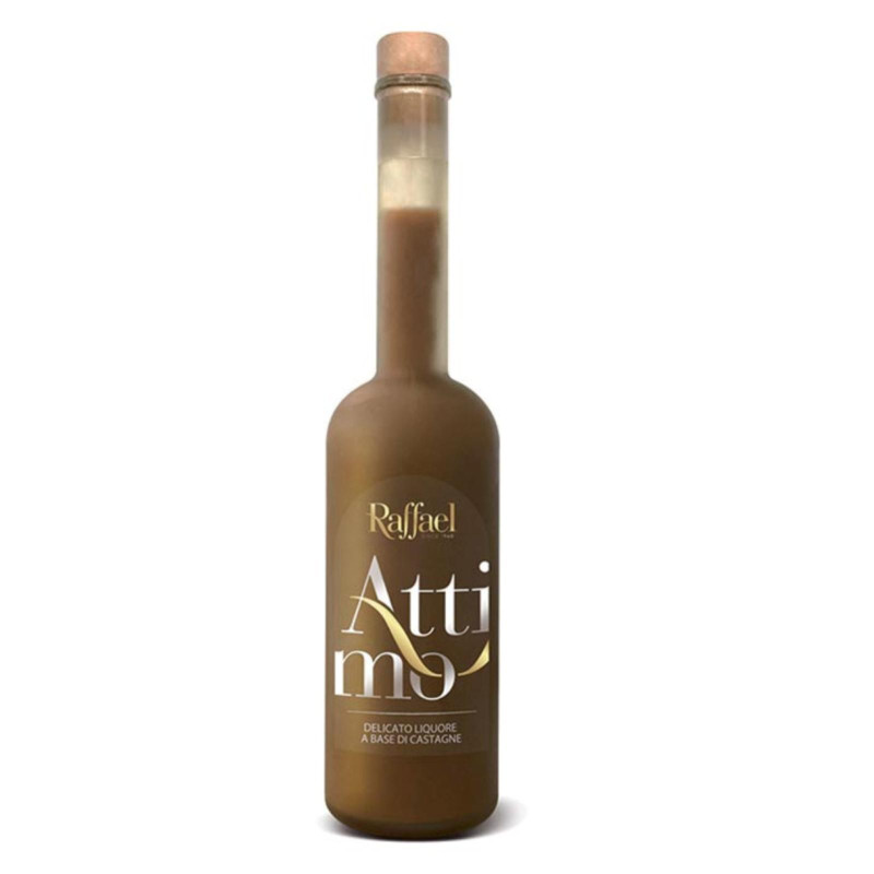 Liquore Raffael - Attimo - Delicato Liquore alla Castagna - 17% vol. - 100 ml