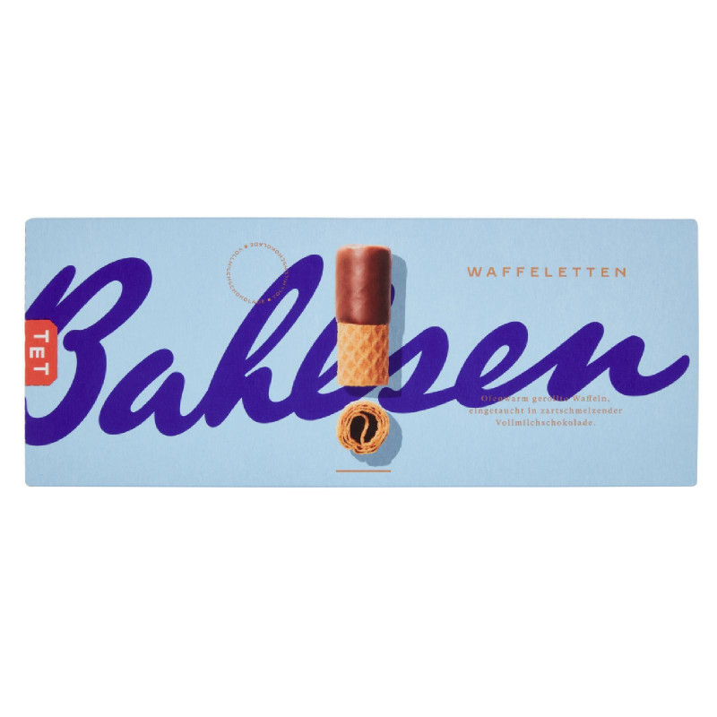 Wafer Bahlsen - Waffeletten - Cioccolato al Latte - 100 g