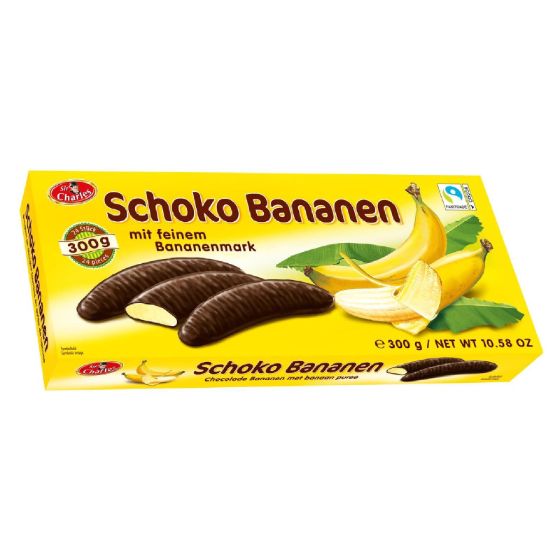 Banane Ricoperte al Cioccolato -300 gr