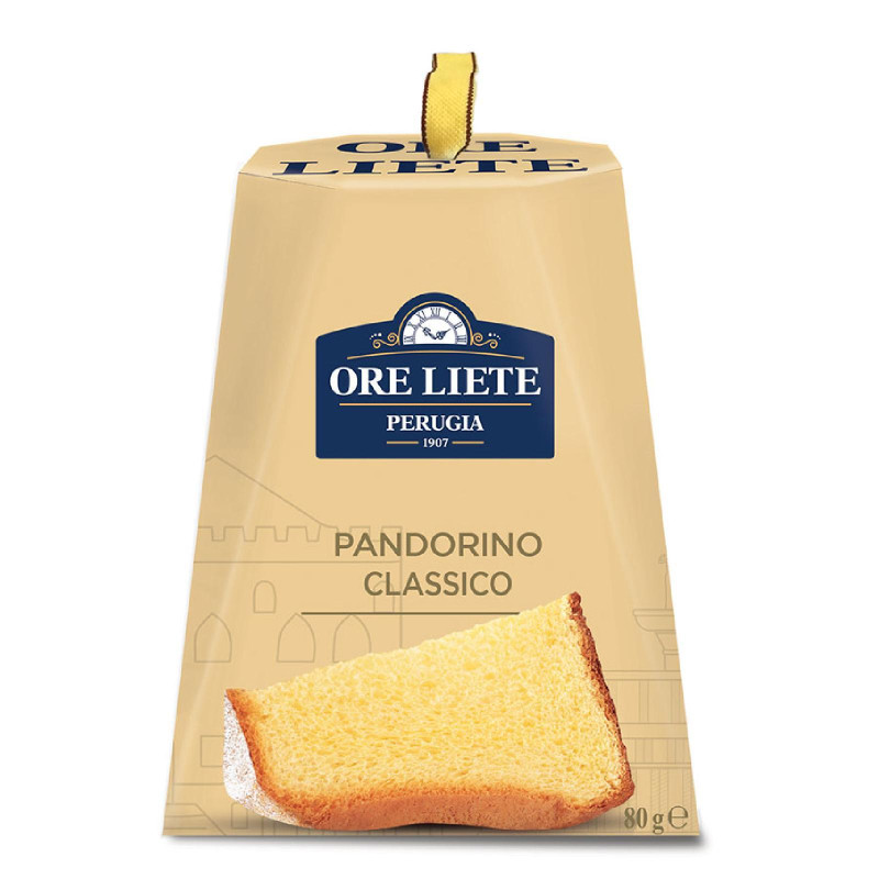 Mini Pandoro - Ore Liete Perugia - Pandorino Classico - Astucciato - 36 Pezzi da 80 g