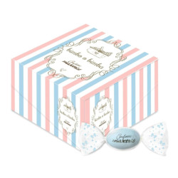 Vassoio Cadeaux Confetti - Gender Reveal - Classico Celeste -...