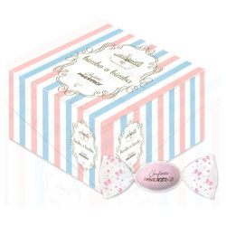 Confetti Vassoio Cadeaux - Maxtris - Gender Reveal - Classico Rosa - Incartati 500 g