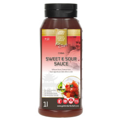 Salsa Sweet & Sour - Golden Turtle Brand - Salsa Agrodolce - Bottiglia da 1 Litro