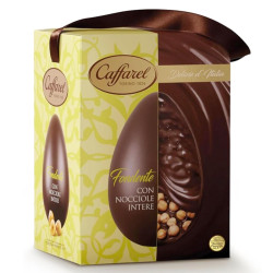 Uovo Cioccolato Fondente con Nocciole Intere - Caffarel - Delizie...