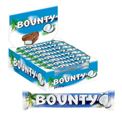 Barretta di Cioccolato al Latte - Bounty 57 gr - 24 Pezzi