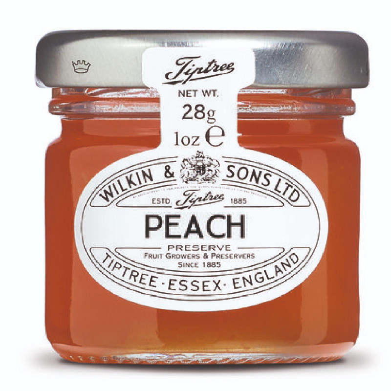 Confettura Wilkin & Sons - Peach - Pesche - 72 Vasetti Vetro da 28 g