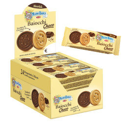 Biscotti Mulino Bianco - Baiocchi Choco - 24 Monoporzioni da 24g 