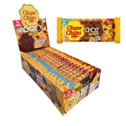 Barretta Chupa Chups - Choco Daisy - Cioccolato Crema di Arachidi e Riso - 20 x 32 g