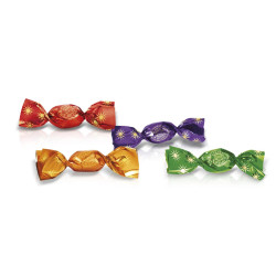 Caramelle Mini Sole Ripiene Alla Frutta - 4 Gusti Assortiti -...