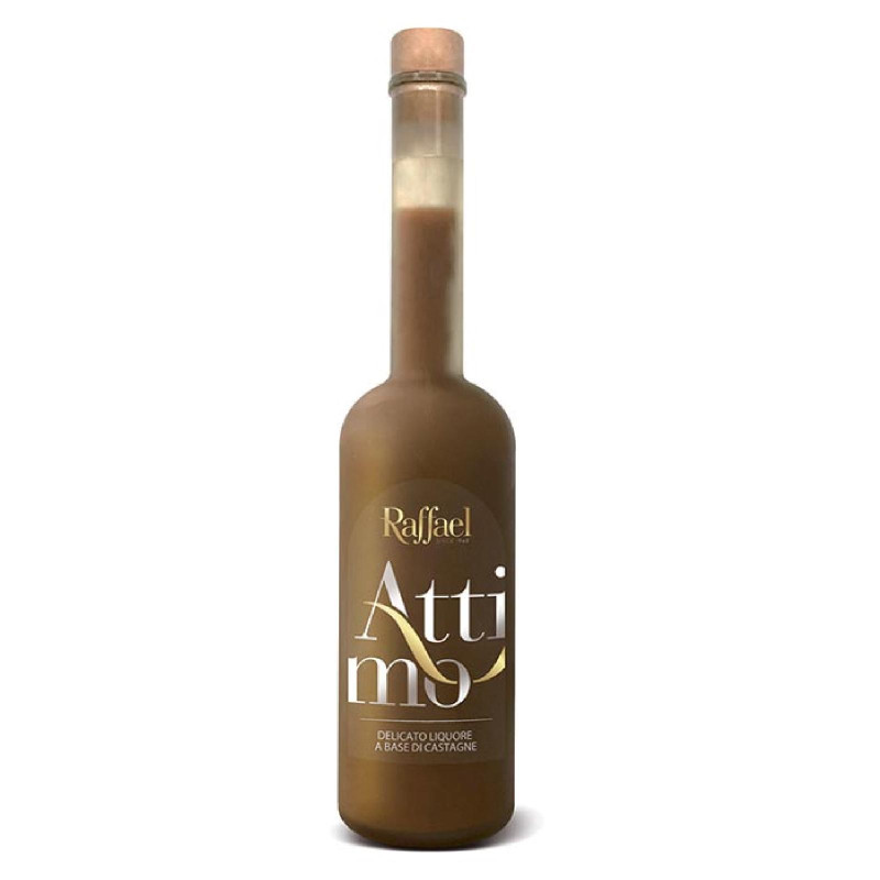 Liquore Raffael - Attimo - Delicato Liquore alla Castagna - 17% vol. - 500 ml