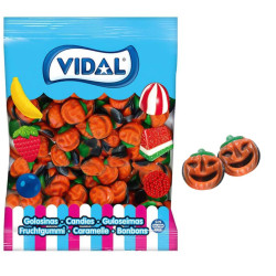 Caramelle Gommose - Zucca Halloween - Vidal - Busta da 1 Kg