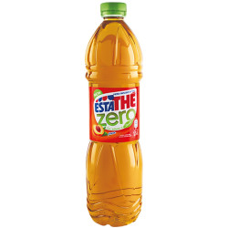 Bottiglia EstaThe' Zero Pesca - Te' freddo alla Pesca - 6 Pezzi da 1500 ml - 1,5 lt