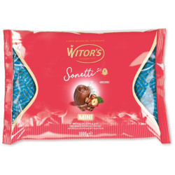 Latte e Nocciola 1 kg - Mini Ovetti Cioccolato al Latte - Witor's - Sonetti -  Busta 1 Kg