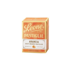 Caramelle Dure - Pastiglie Leone - Gusto Arancia - 18 Pacchetti da 30 g