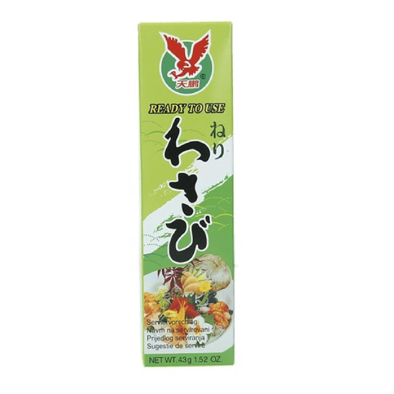 Pasta Wasabi - Jhfoods - Pasta di Rafano - Tubo da 43 gr