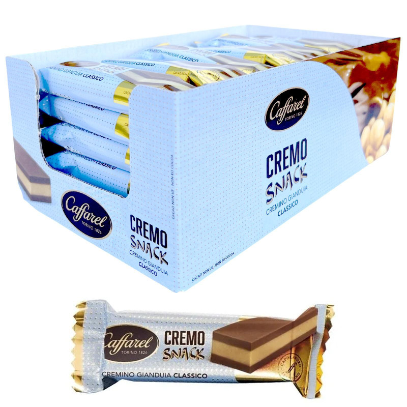 Barrette Cremino Snack - Classico Gianduia - Caffarel - 30 x 26 g