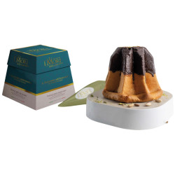 Pandoro I Mori - Pandoro Artigianale al Pistacchio Siciliano - 1 Kg